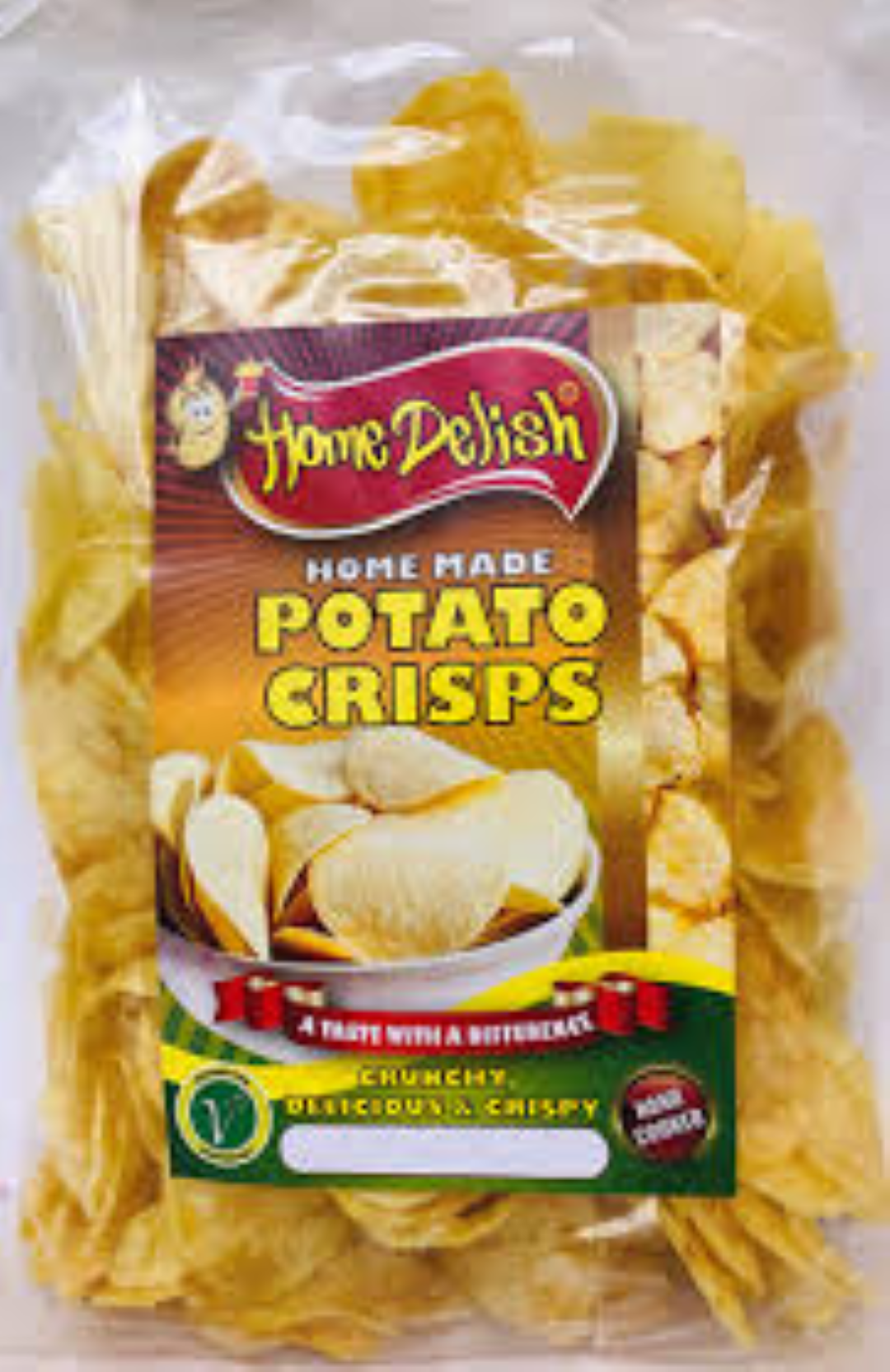 H/DELISH POTATO CRISPS SALTED 50G